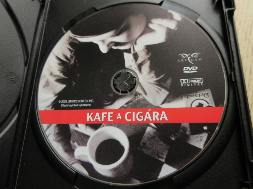 KAFE A CIGÁRKA, GB OBAL, 2X ČESKÉ DVD FILM