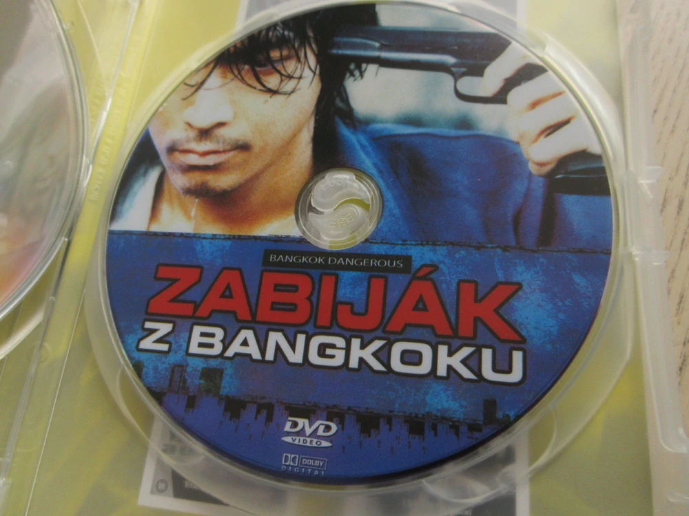 ZABIJÁK Z BANGKOKU, GB OBAL, 2X ČESKÉ DVD FILM