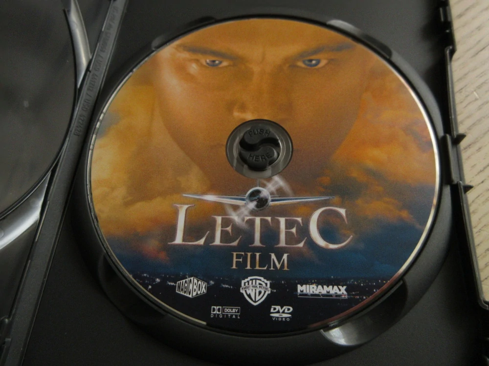 LETEC, DI CAPRIO, GB OBAL, 2X ČESKÉ DVD FILM