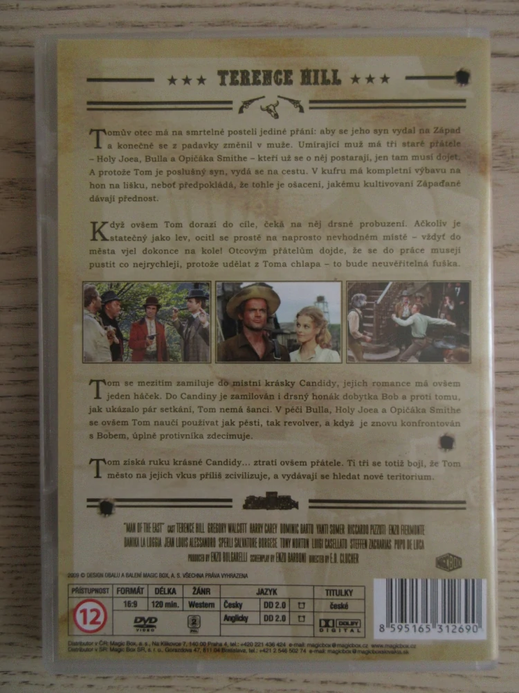 PODIVNÉ DĚDICTVÍ, TERENCE HILL, DVD FILM