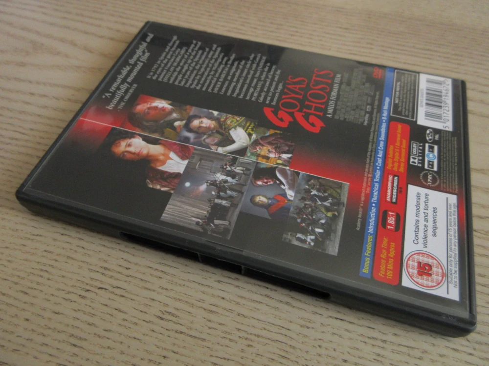 GOYOVY PŘÍZRAKY, GB OBAL, ČESKÁ VERZE, DVD FILM