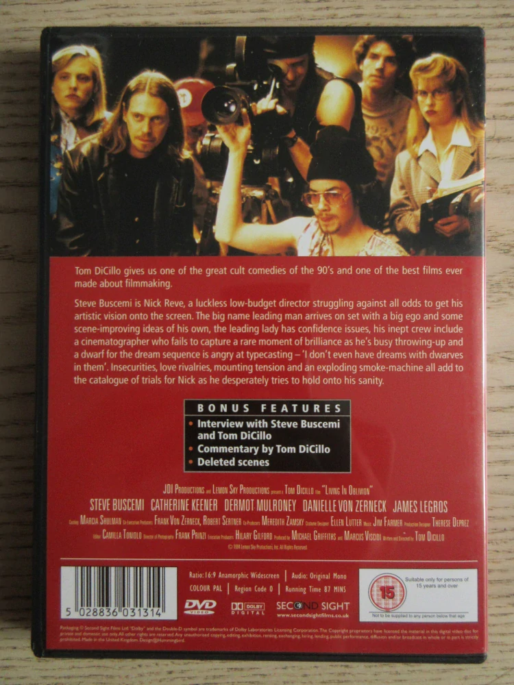 ŽIVOT V OBLOUZNĚNÍ, S.BUSCEMI, GB OBAL, ČESKÁ VERZE, DVD FILM