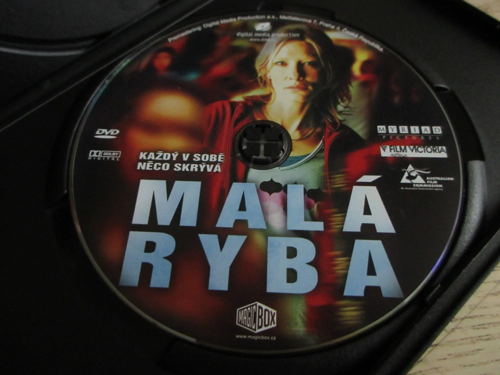 MALÁ RYBA, C.BLANCHET, H.WEAVING, GB OBAL, ČESKÁ VERZE, 2X DVD FILM