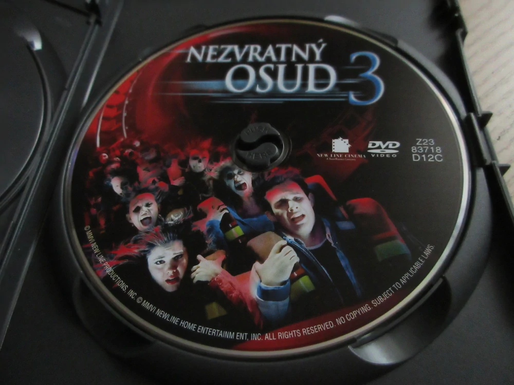 NEZVRATNÝ OSUD 3, GB OBAL, ČESKÁ VERZE, 2X DVD FILM
