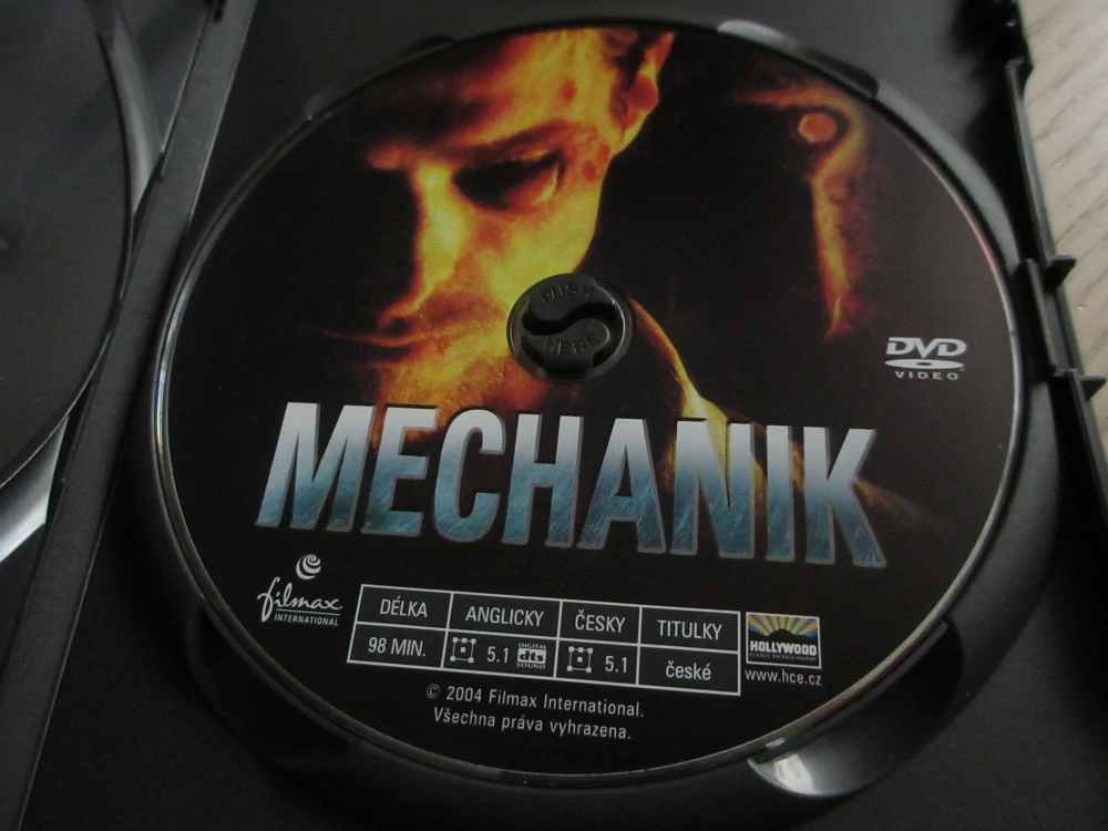 MECHANIK, C.BALE, GB OBAL, ČESKÁ VERZE, 2X DVD FILM