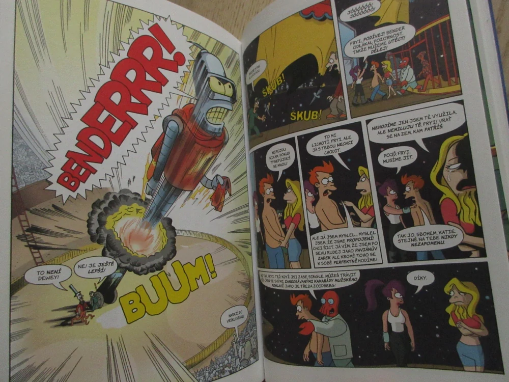 FUTURAMA DOBÝVÁ SVĚT, MATT GROENING, **an