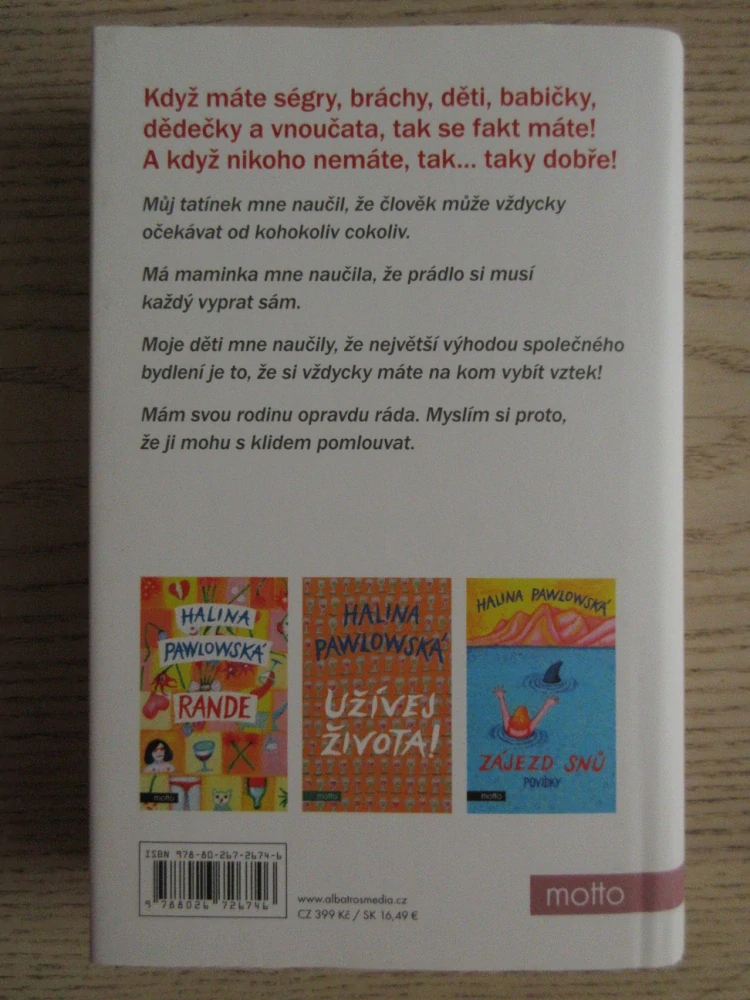 ...A PŘEKROČILA JISKRA, HALINA PAWLOWSKÁ, **an