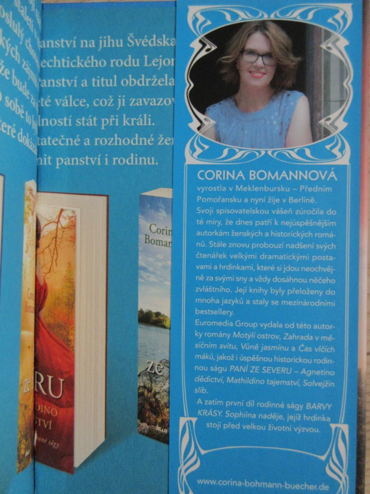 SOPHIINY SNY, CORINA BOMANNOVÁ, **an