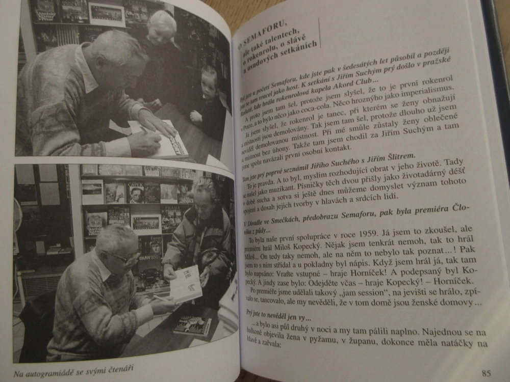 O ŽIVOTĚ, MIROSLAV HORNÍČEK, **an