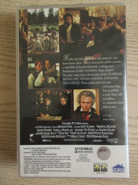 NEHYNOUCÍ LÁSKA, OLDMAN, VHS VIDEOKAZETA