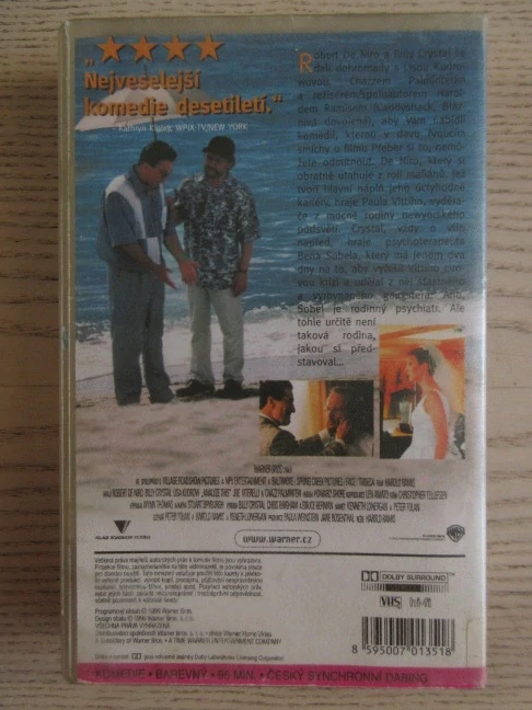 PŘEBER SI TO, ROBERT DE NIRO, B. CRYSTAL, VHS VIDEOKAZETA