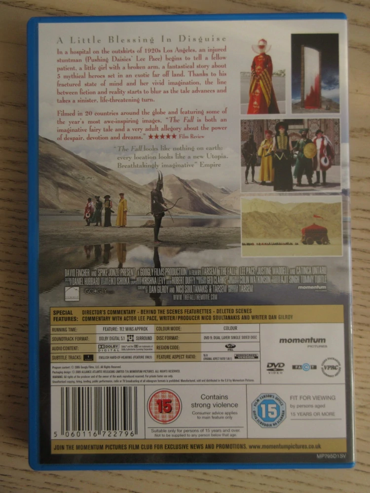 PÁD, GB.OBAL, ČESKÁ VERZE, DVD FILM