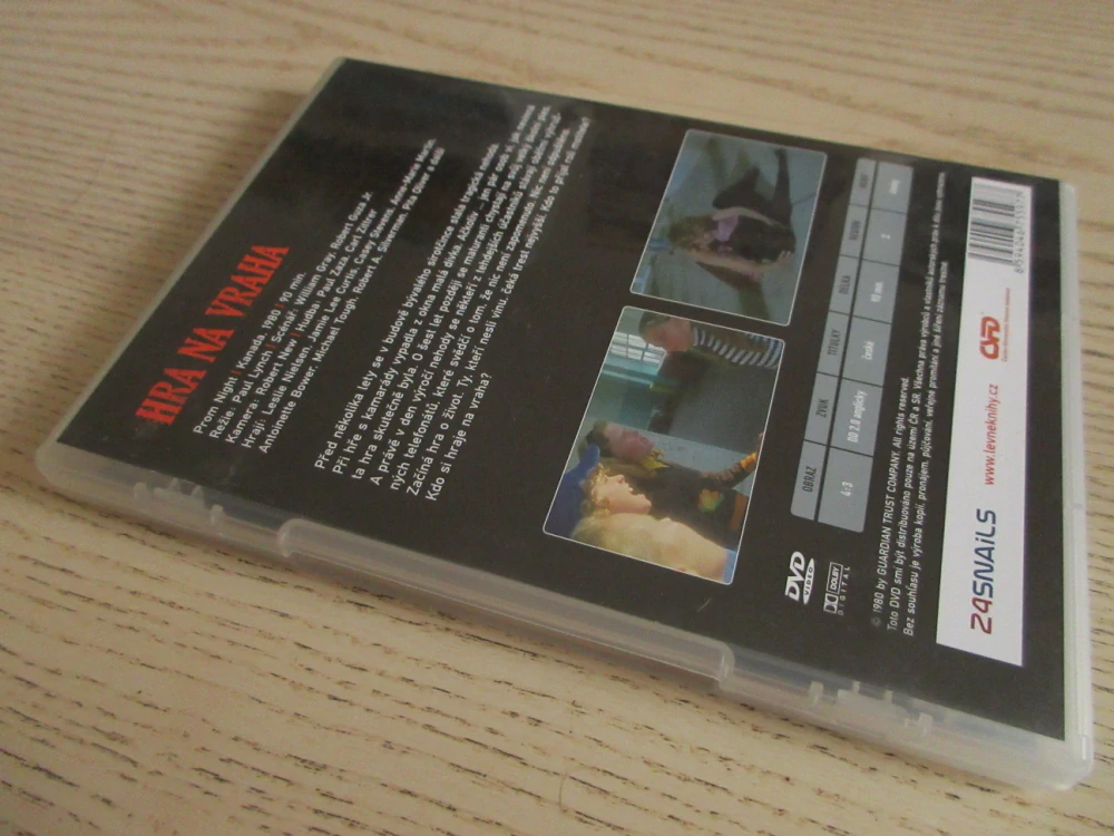 HRA NA VRAHA, L. NIELSEN, J. LEE CURTIS, DVD FILM