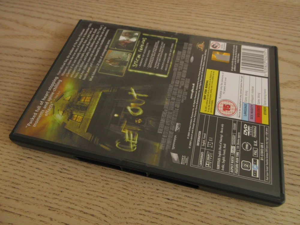 3.15. ZEMŘEŠ, GB OBAL, ČESKÉ DVD FILM