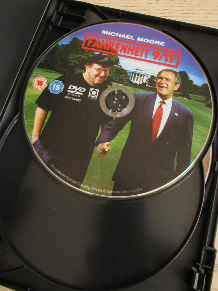 FAHRENHEIT 9/11 , GB OBAL, ČESKÉ DVD 3X FILM