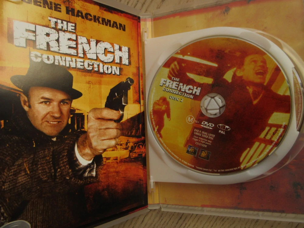 FRANCOUZSKÁ SPOJKA, G.HACKMAN, GB OBAL, ČESKÉ TIT. 2X DVD FILM A FILM BOOK