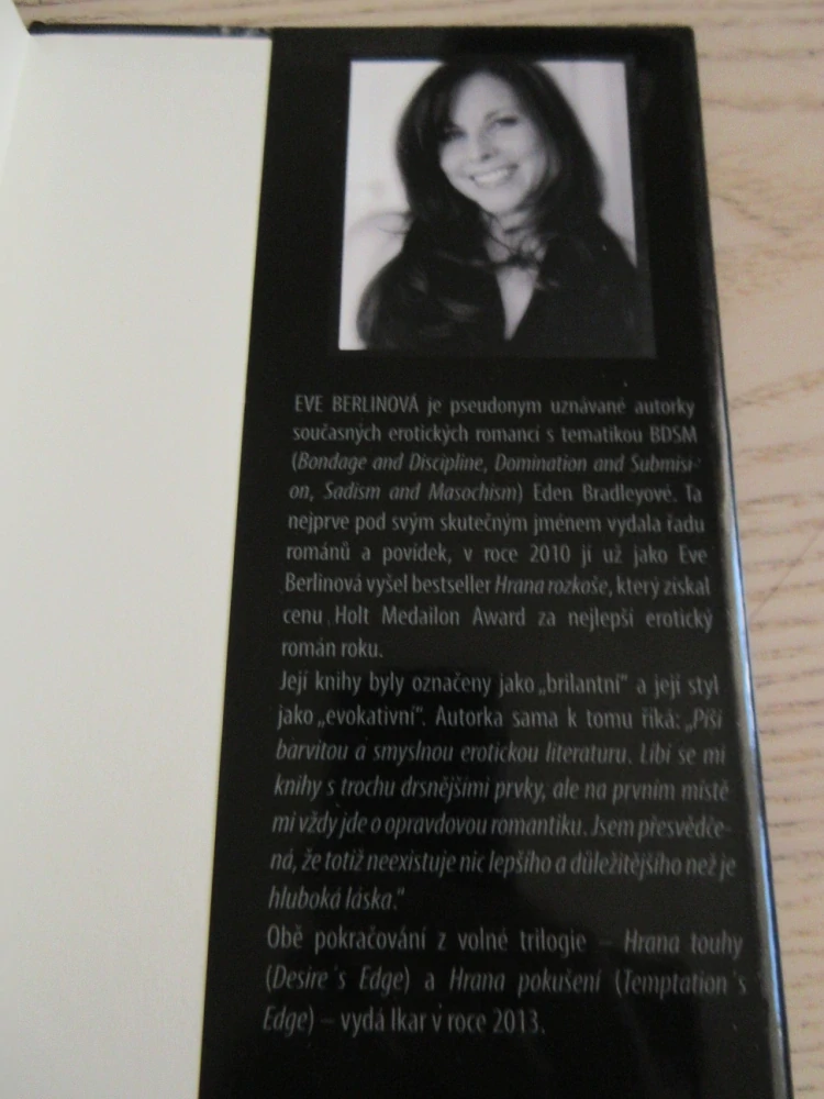HRANA ROZKOŠE, EVE BERLINOVÁ, **an