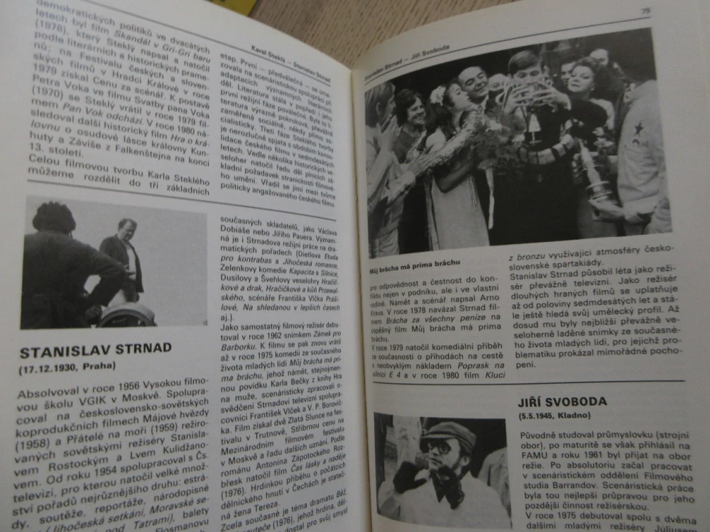 ČESKOSLOVENŠTÍ FILMOVÍ REŽISÉŘI SEDMDESÁTÝCH LET, KOLEKTIV AUTORŮ ČSFÚ PRAHA A SFÚ BRATISLAVA, **an