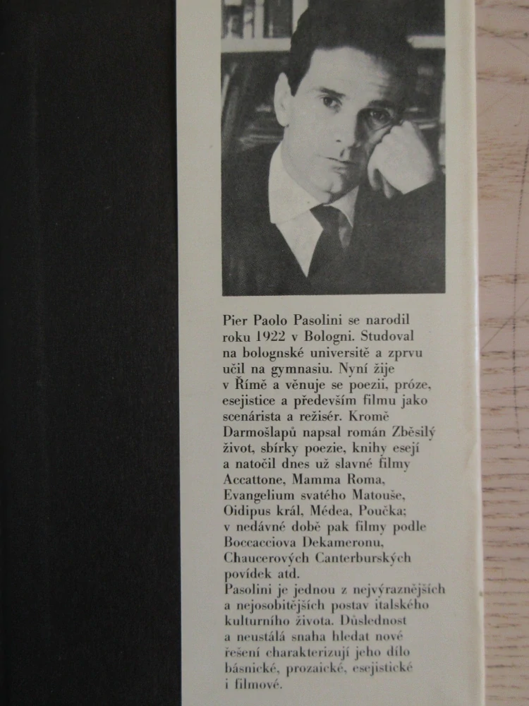 DARMOŠLAPOVÉ, PIER PAOLO PASOLINI, **an