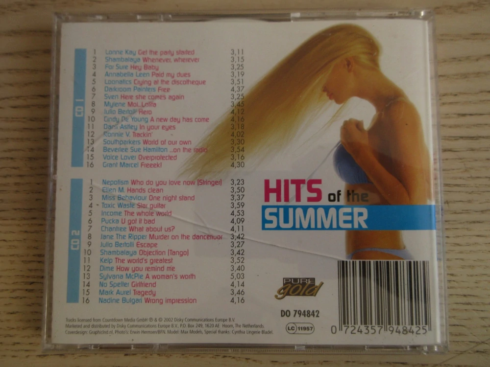 HITS OF THE SUMMER, 2X CD HUDBA