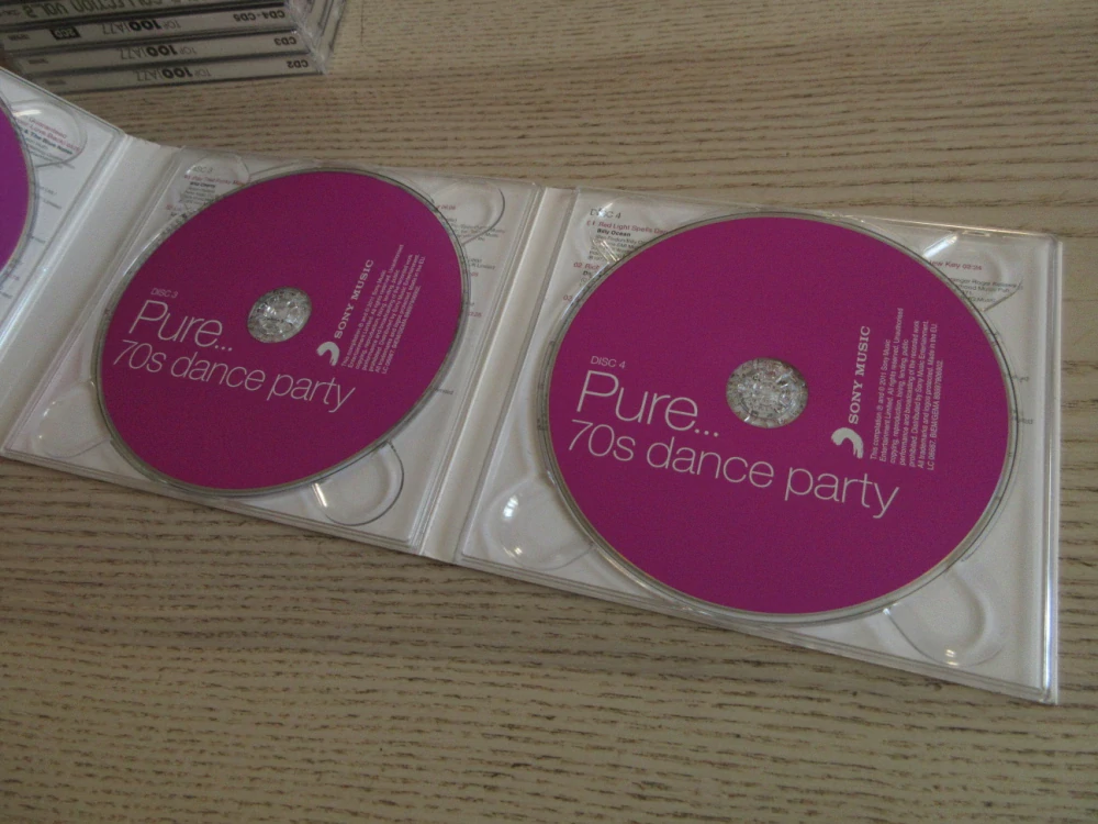 PURE... 70S DANCE PARTY, 4X CD HUDBA