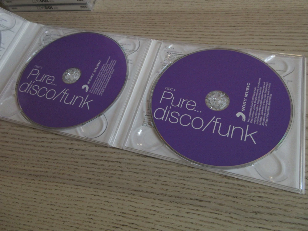 PURE... DISCO/FUNK, 4X CD HUDBA