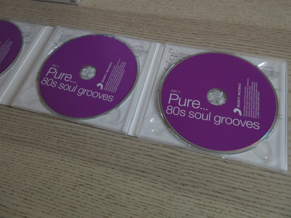 PURE... 80S SOUL GROOVES, 4X CD HUDBA
