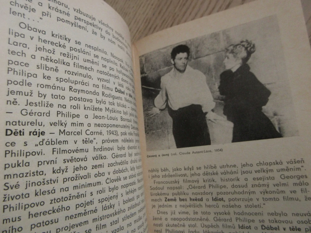 PHILIPE GÉRARD, FILMOVÝ SEŠIT, **an