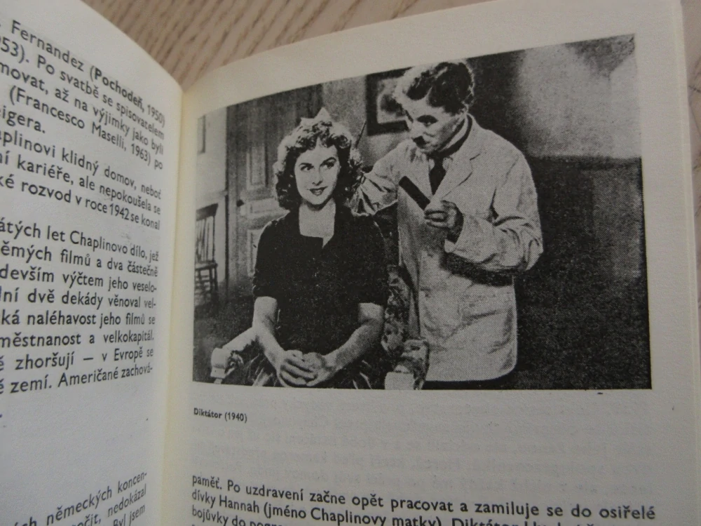 CHAPLIN CHARLES, FILMOVÝ SEŠIT, **an