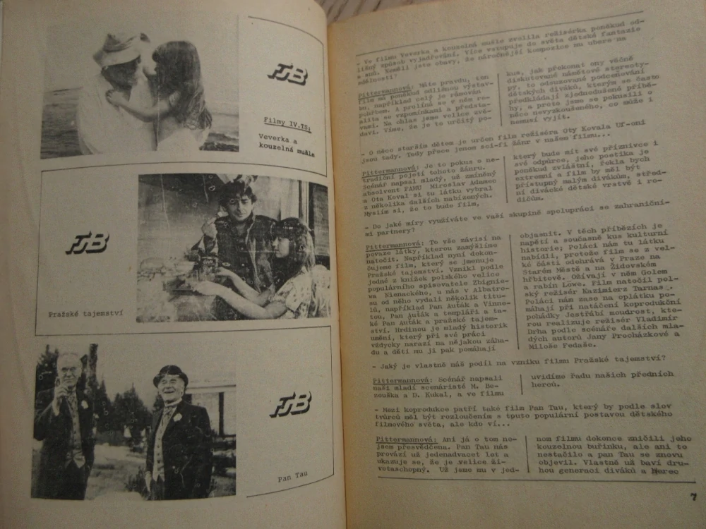 ZPRAVODAJ ČESKOSLOVENSKÉHO FILMU, Č. 6/1989, **an