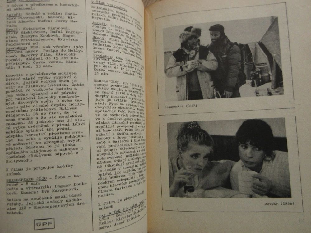 ZPRAVODAJ ČESKOSLOVENSKÉHO FILMU, Č. 7/1989, **an