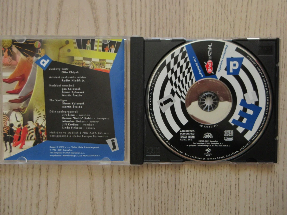 REBELOVÉ, PÍSNIČKOVÝ RETROFILM, FILIP RENČ,,  CD HUDBA