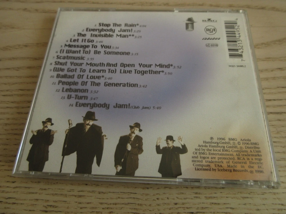 SCATMAN JOHN, EVERYBODY JAM! CD HUDBA