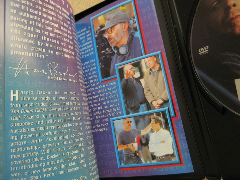MERCURY, BRUCE WILLIS, BALDVIN, GB OBAL, ČEŠTINA, DVD FILM