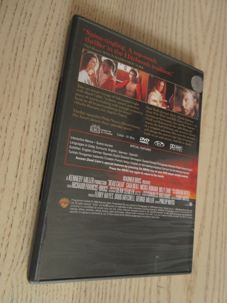 ÚPLNÉ BEZVĚTŘÍ, N.KIDMAN, S.NEILL, GB OBAL, ČESKÉ TITULKY, DVD FILM