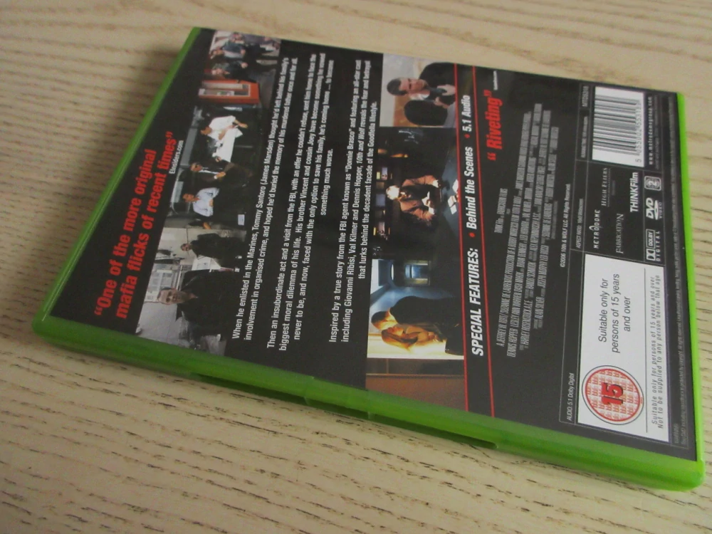 KOŘENY MAFIE G.RIBISI, D.HOOPER, GB OBAL, ČESKÉ DVD FILM