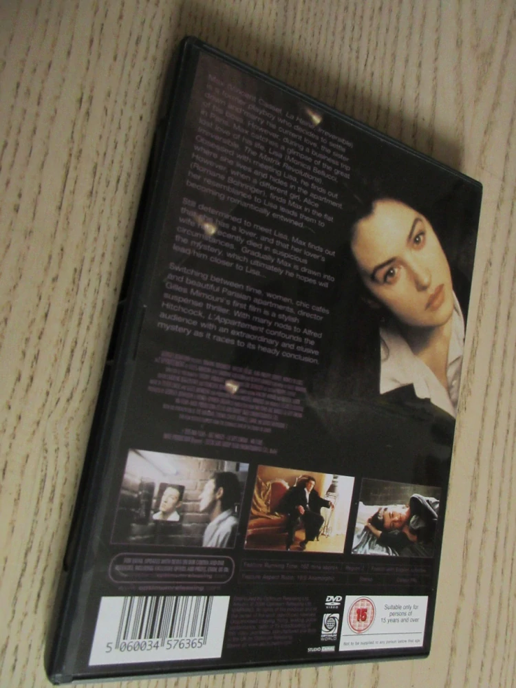 BYT, M.BELLUCCI, V.CASSEL, GB OBAL, ČESKÉ DVD FILM