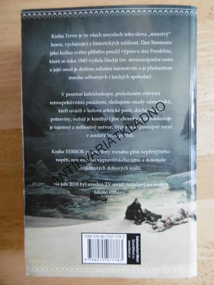 TERROR, DAN SIMMONS, **an