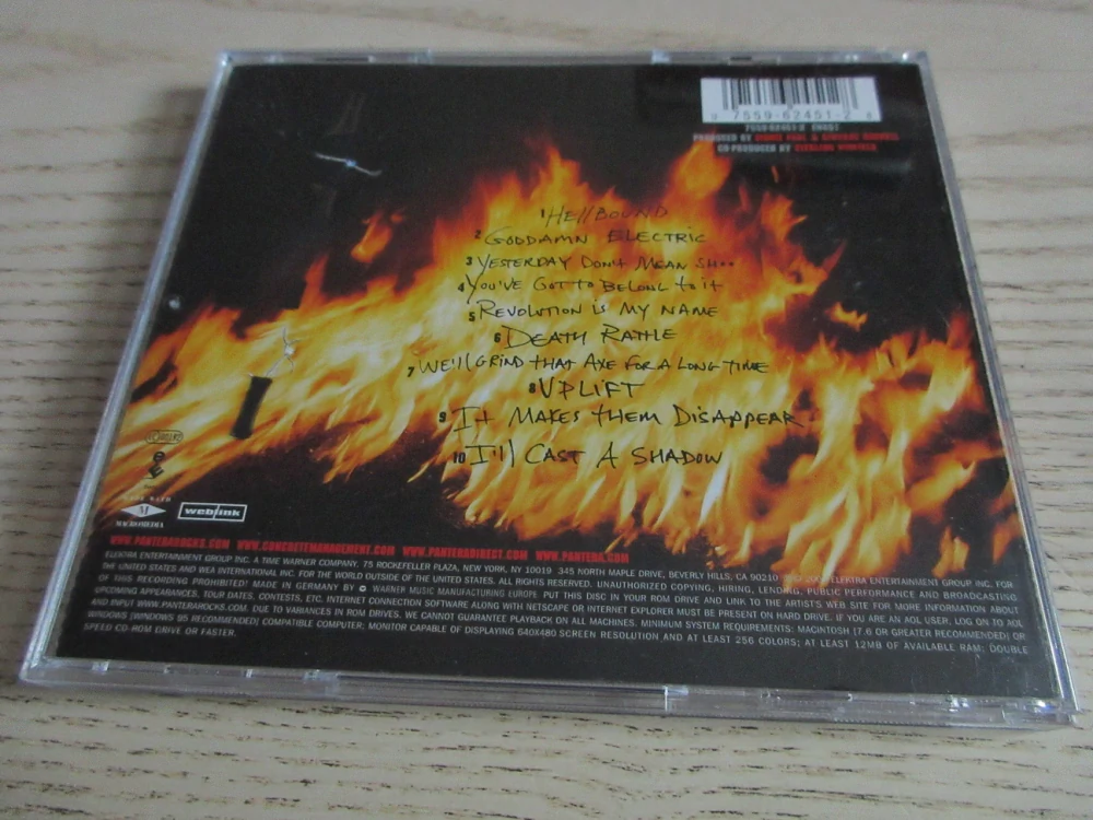 REIVENTING THE STEEL, PANTERA, CD HUDBA