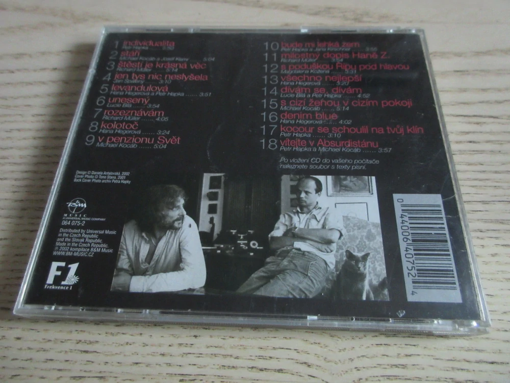 ŠTĚSTÍ JE KRÁSNÁ VĚC... 1987-2002, HAPKA, HORÁČEK, CD HUDBA