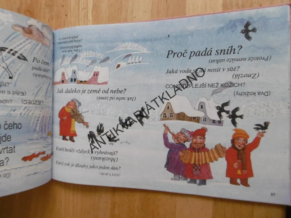 CO JE TO? KNÍŽKA HÁDANEK, MOTLOVÁ, PTÁČKOVÁ