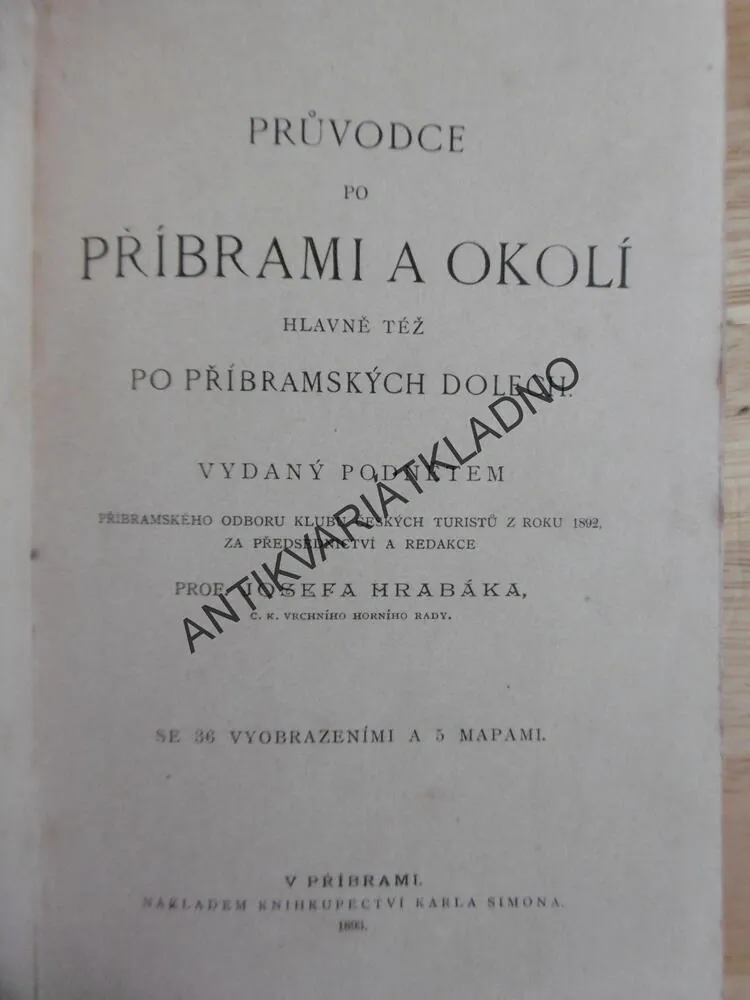 PRŮVODCE PO PŘÍBRAMI A OKOLÍ, DOLY,