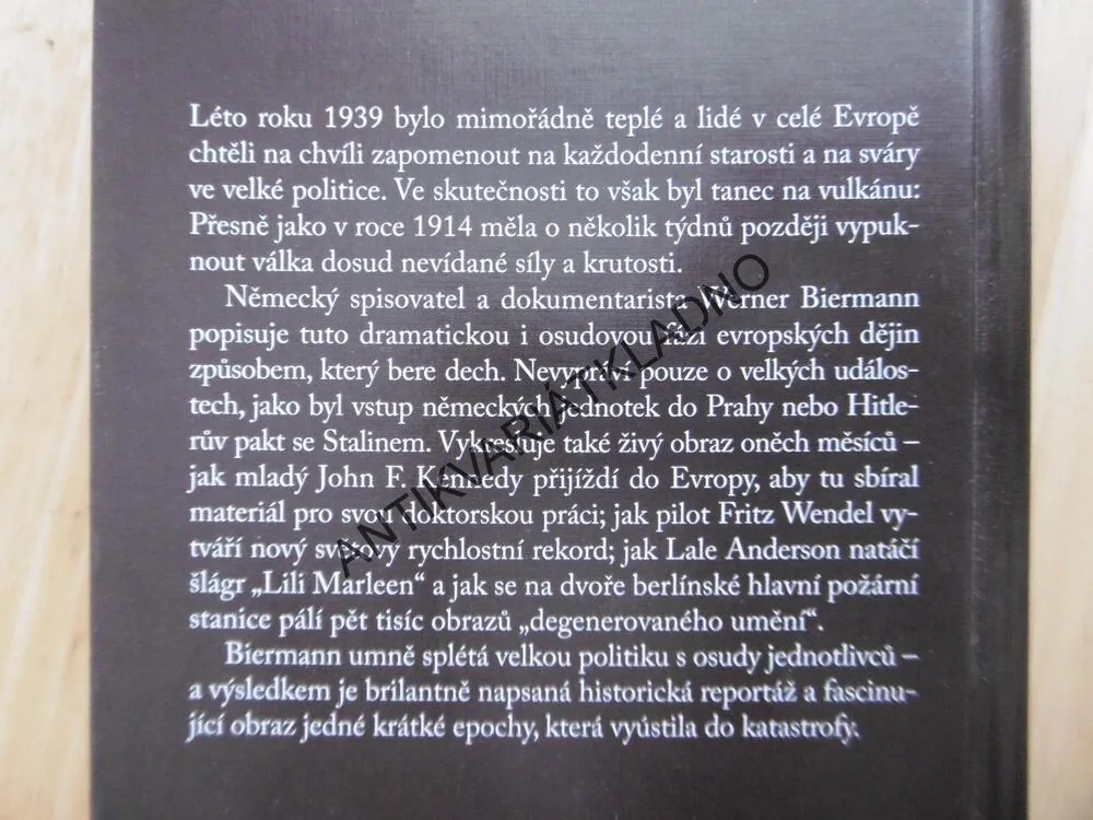 LÉTO 1939, WERNER BIERMANN
