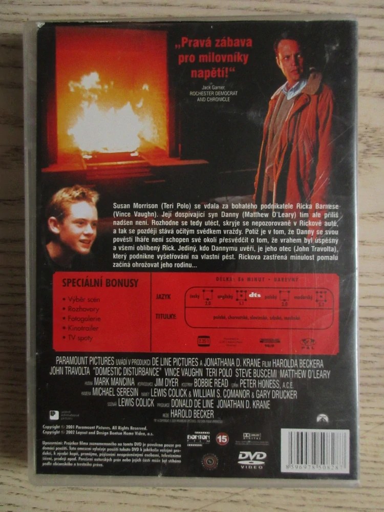 MALÝ SVĚDEK, J. TRAVOLTA, V. VAUGHN, DVD FILM