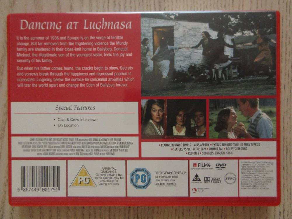TANEC NA KONCI LÉTA, M.STREEP, GB OBAL, ČESKÉ DVD FILM