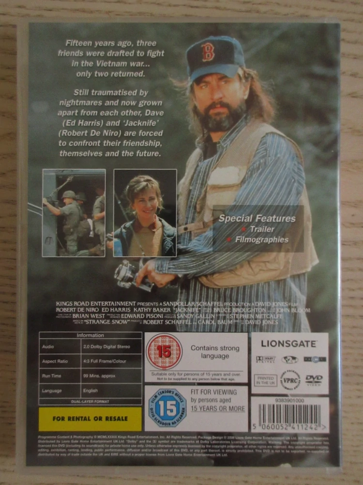 DÝKA, R.DE NIRO, ED HARRIS, GB OBAL, ČESKÁ VERZE, DVD FILM