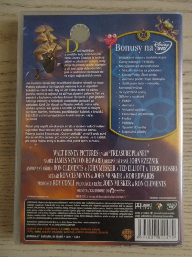 PLANETA POKLADŮ, DVD FILM