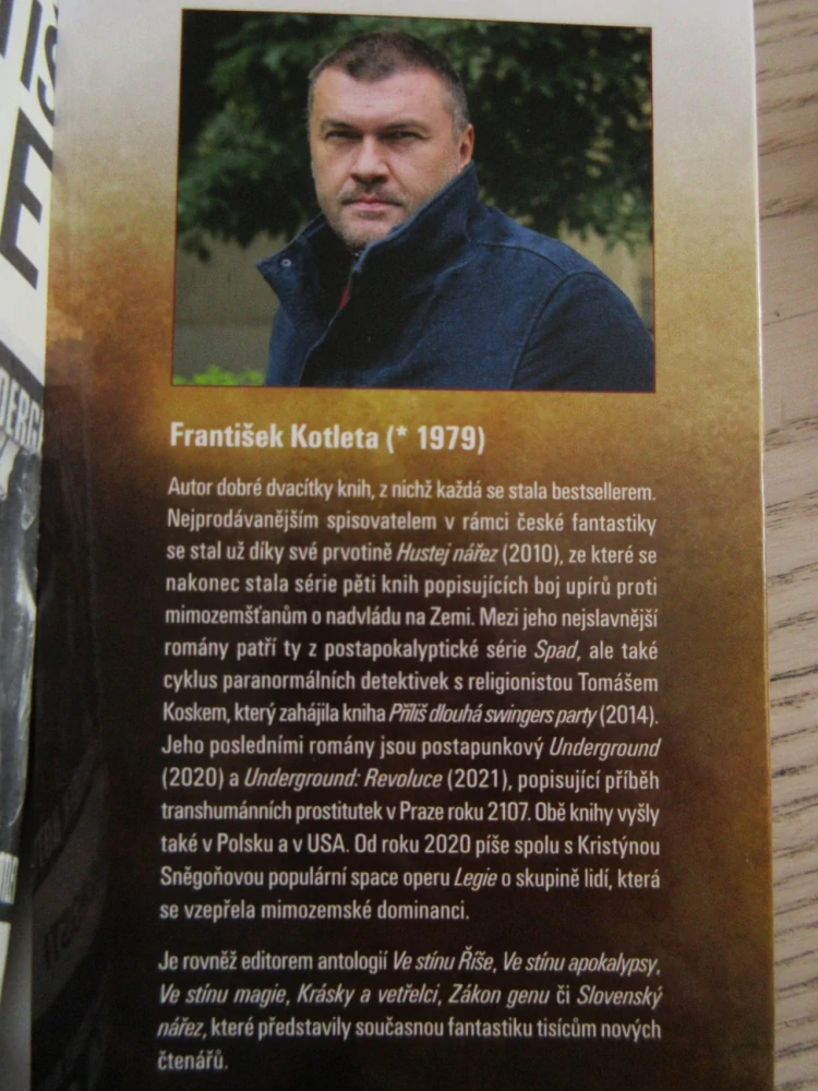 PERUNOVA KREV I., FRANTIŠEK KOTLETA, **an