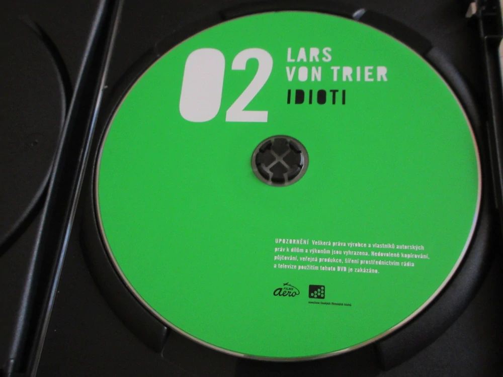 IDIOTI, LARS VON TRIER, GB OBAL, 2X DVD ČESKY