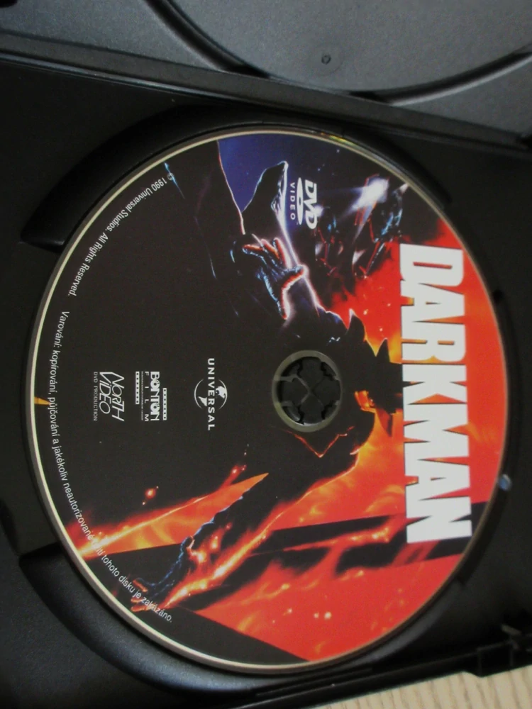 DARKMAN, L.NEESON, GB OBAL, 2X DVD ČESKY